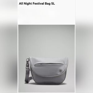 Lululemon All Night Festival Bag 5L BNWT